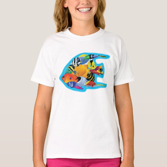 Tropical Fish Group T-shirt (Front)