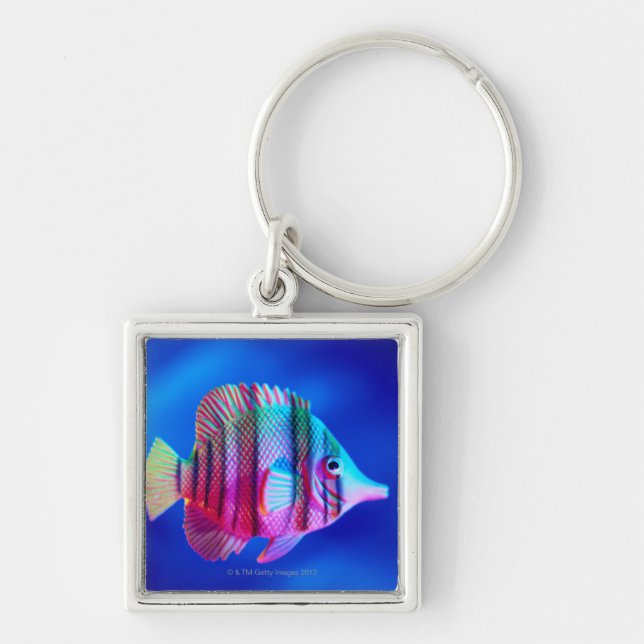 Tropical Fish Key Ring (Front)
