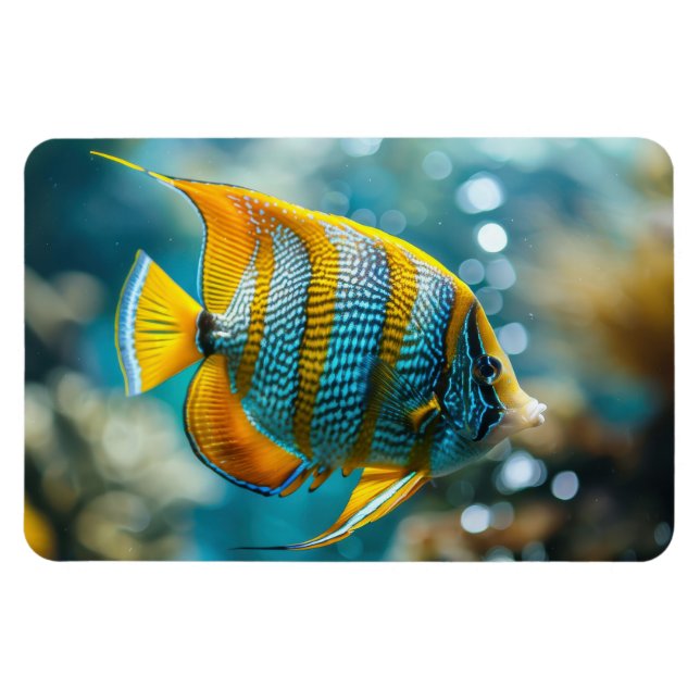 Tropical Fish  Magnet (Horizontal)
