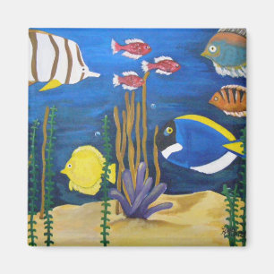 Tropical Fish Magnet