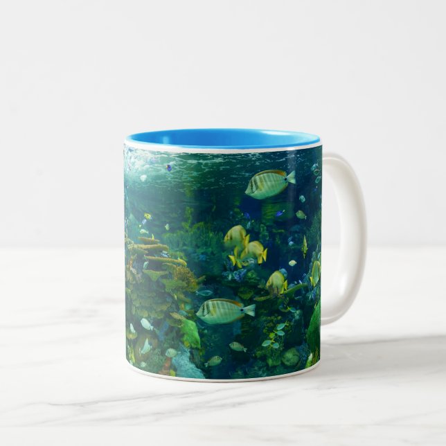 Tropical fish Mug (Front Right)