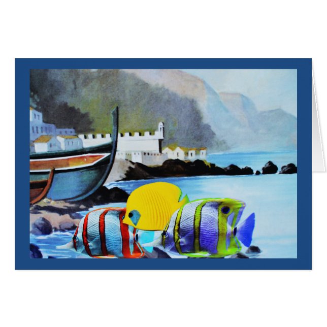 Tropical fish painting (Front Horizontal)
