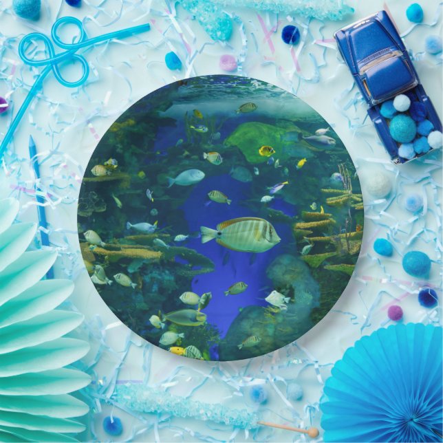 Tropical fish Paper Plates (Party)