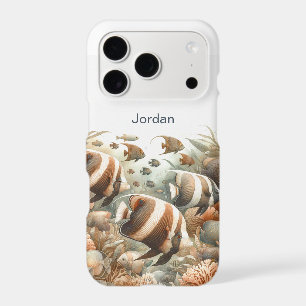 Tropical Fish Phone Case, Personalised 