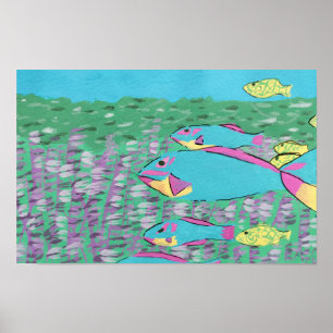 Tropical Fish Poster