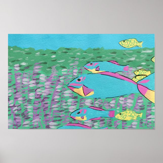 Tropical Fish Poster (Front)