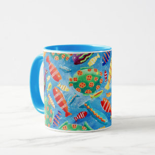 Tropical Fish Sea Life Underwater Nautical Mug