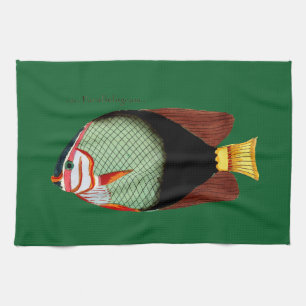 Tropical Fish Tea Towel