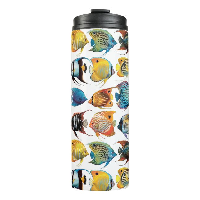 Tropical Fish  Thermal Tumbler (Front)
