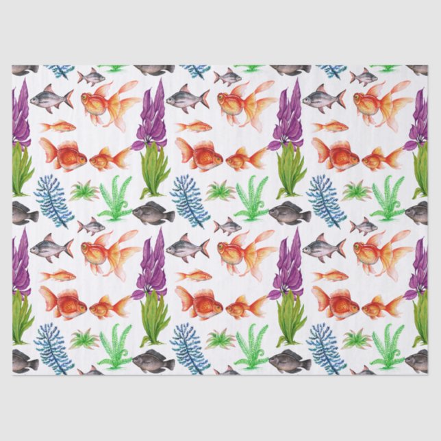 Tropical Fish Tissue Paper (Front)