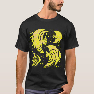 Tropical Fish Yellow and Pink T-Shirt