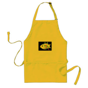 Tropical Fish - Yellow Standard Apron