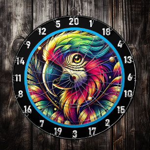 Tropical Flair Parrot Dartboard Adventure