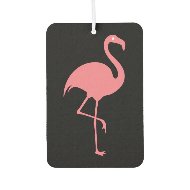Tropical Flamingo Car Air Fresheners (Front)