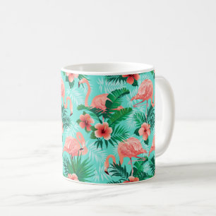 Tropical Flamingo Coffee Mug