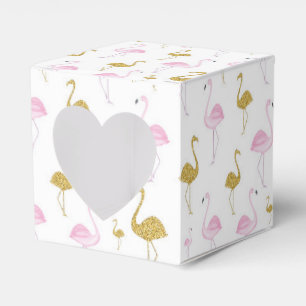 Tropical Flamingo Favour Gift Box
