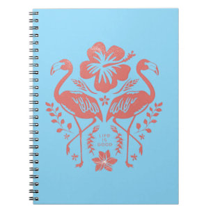 Tropical Flamingo Notebook