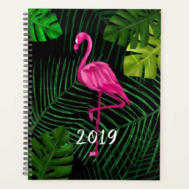 Tropical flamingo planner (Front)