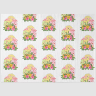  Tropical Flamingo Series Design 12 Tissue Paper