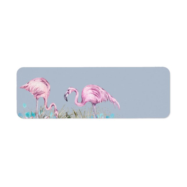 Tropical Flamingos Wedding (Front)