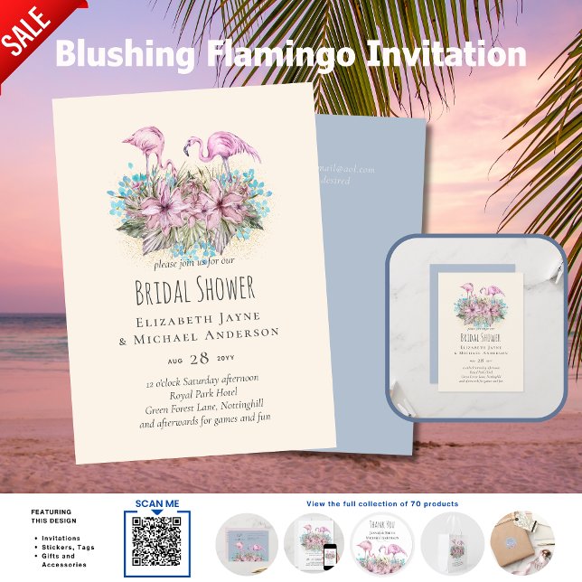 Tropical Flamingos Wedding (Creator Uploaded)