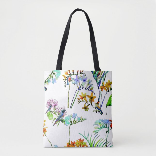 Tropical flora and fauna tote (Front)