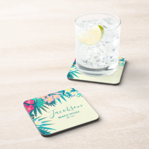 Tropical Floral Beach House Family Summer Vacation Coaster