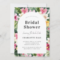 Tropical Floral Bridal Shower