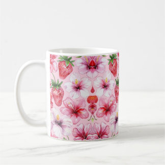 Tropical Floral Coffee Mug