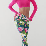 Tropical Floral Colourful Girly Watercolor Pattern Capri Leggings<br><div class="desc">This modern design features a beautiful colourful watercolor tropical floral pattern. Perfect for the beach,  around the pool,  on vacation or as a gift #leggings #clothing #apparel #gifts #fitness #sports #fitnessapparel #fitnessclothing #fashion #fashionable #style #stylish #trendy #trending #floral #tropical #caprileggings</div>