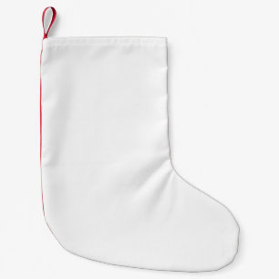 Tropical Floral: Dark Trendy Pattern Small Christmas Stocking