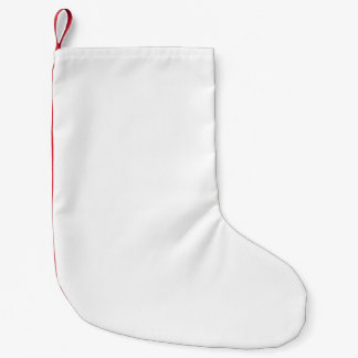 Tropical Floral: Dark Trendy Pattern Small Christmas Stocking