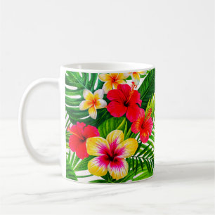 Tropical Floral Gift Coffee Mug