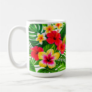 Tropical Floral Gift Coffee Mug