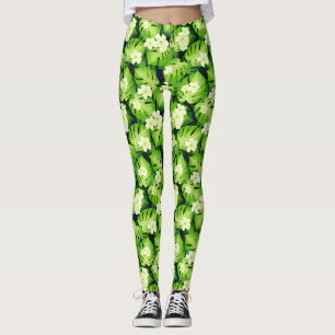 Tropical Floral Leggings