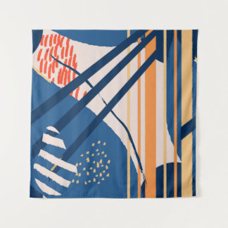 Tropical Floral: Modern Header Tapestry
