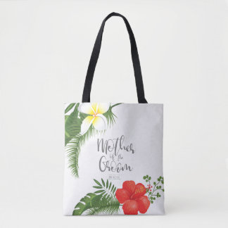 Tropical Floral Mother of the Groom ID475 Tote Bag