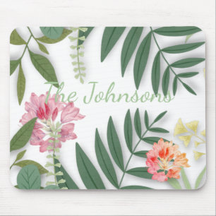 Tropical Floral  Mouse Mat