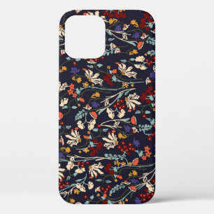 Tropical Floral: Random Botanical Vintage. iPhone 12 Case