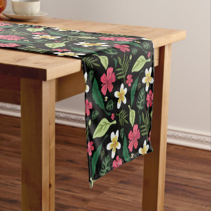Tropical Floral Short Table Runner