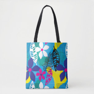 Tropical Floral Tote Bag