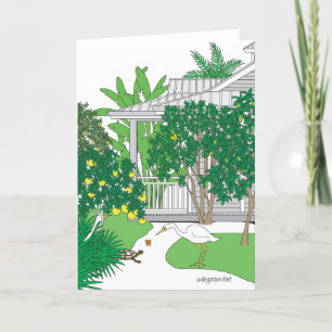 Tropical Florida - Blank Card