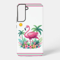 Tropical/Florida pink flamingo