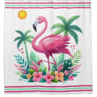 Tropical/Florida pink flamingo