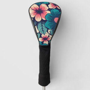 Tropical Flower Golf Head Cover