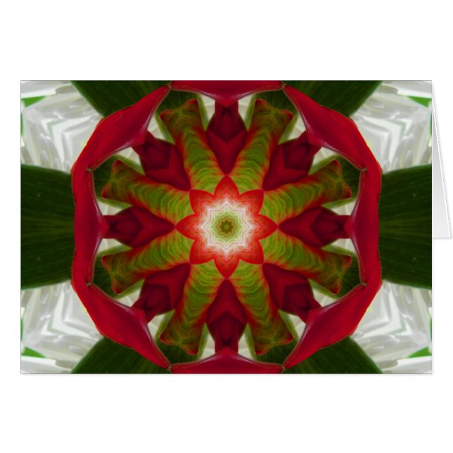 Tropical Flower Mandala (Front Horizontal)