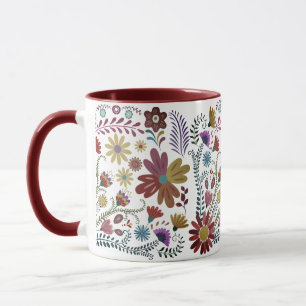 Tropical Flower Surprise Mug