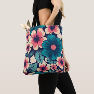 Tropical Flower Tote Bag