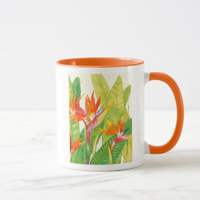 Tropical Flowers | Bird of Paradise Mug (Right)
