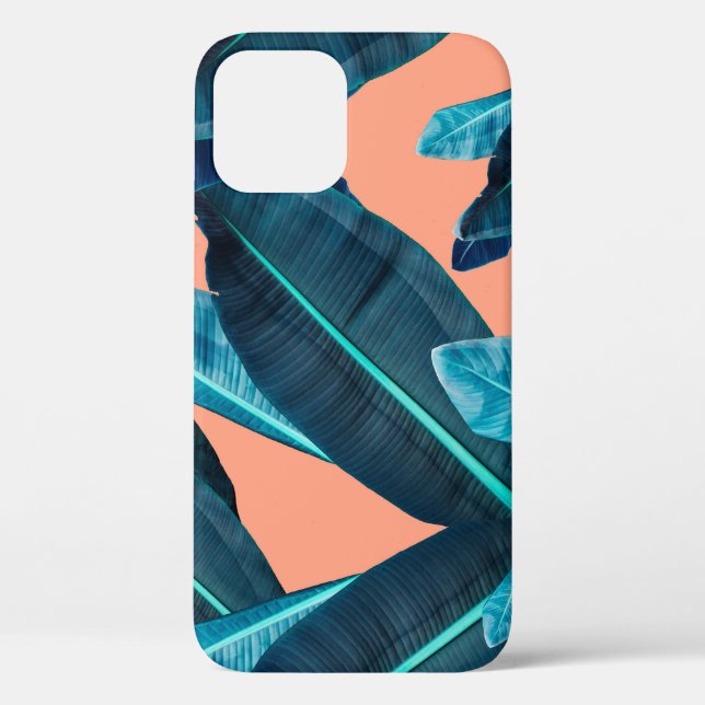 Tropical flowers, botanical seamless background. Case-Mate iPhone case (Back)